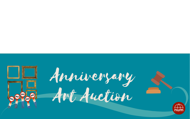 Support our 10th birthday art auction!