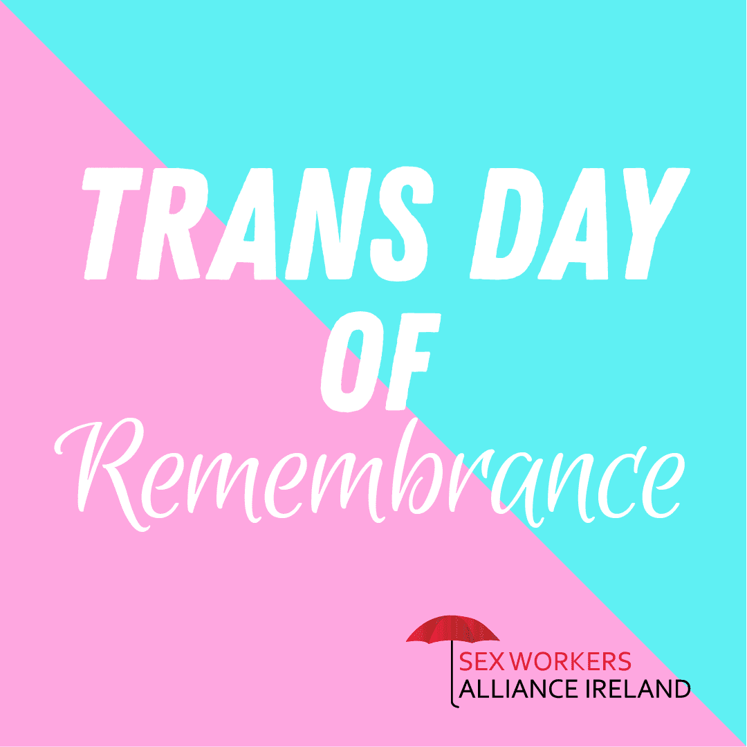 Supporting trans people means supporting sex work decriminalisation