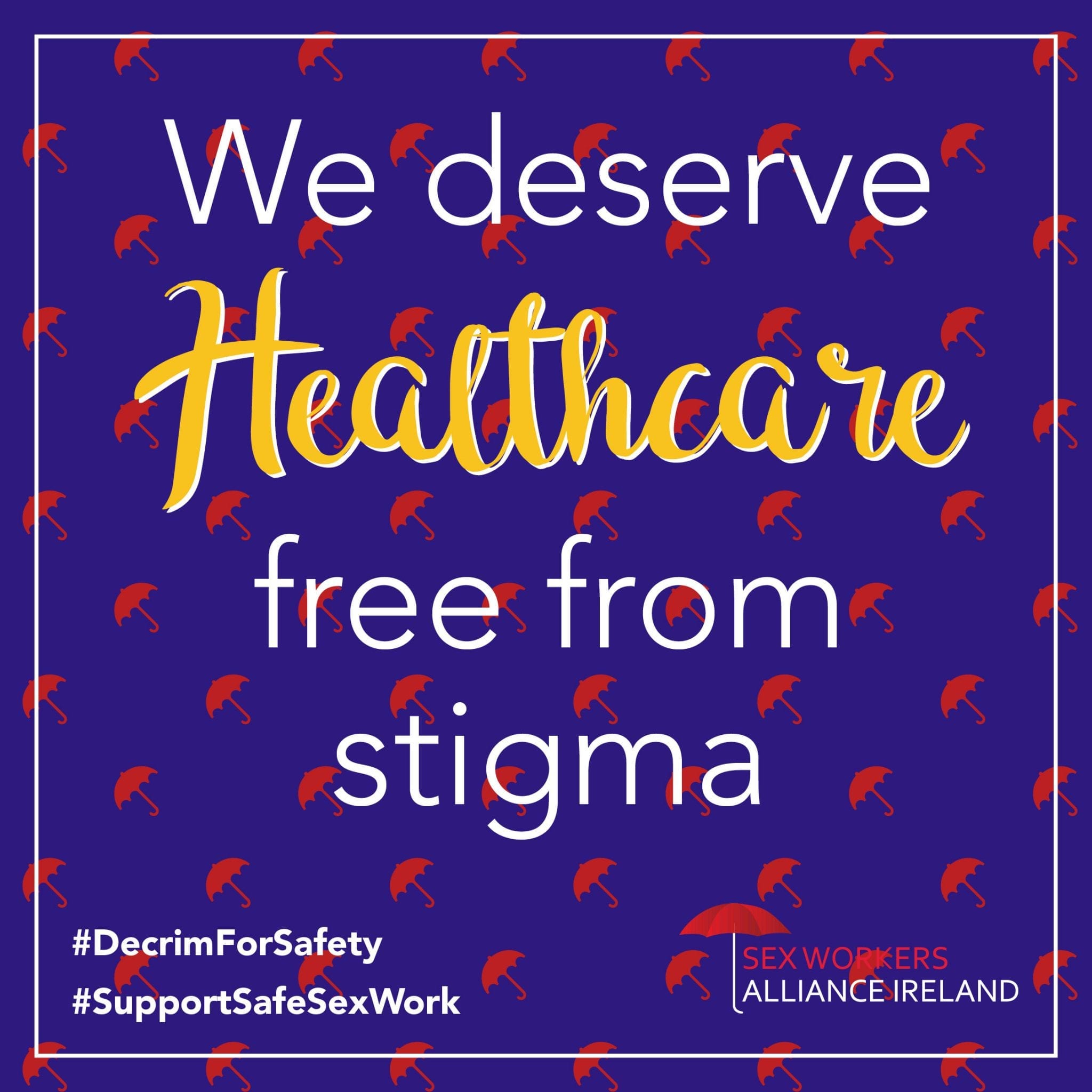 Press release: Government need to face facts and decriminalise sex work for our safety