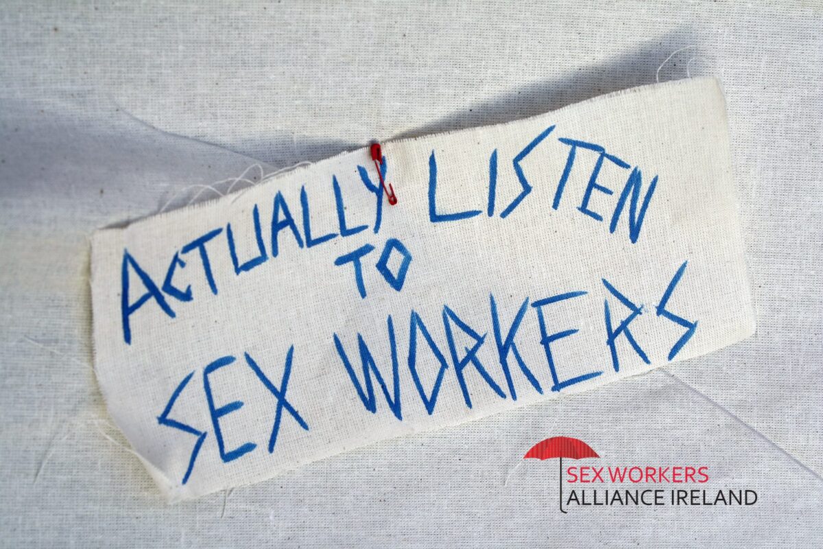 Press release: No evidence that sex workers were listened to